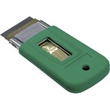 UNGER Varnostno strgalo ErgoTec®, z gumijasto prevleko, zelene / sive barve, od 5 kosov Cene