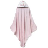 Interbaby ručnik s kapuljačom Vlakić 100x100 Roza | shoptok.hr