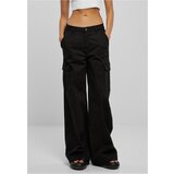 UC Ladies Ladies High Waist Wide Leg Twill Cargo Pants black Cijene