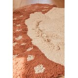 Lorena Canals Opečnato oranžna/kremno bela pralna/ročno tkana bombažna otroška preproga 120x120 cm Boletus – | Shoptok.si
