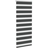  Zavjesa zebra crna 60x150 cm širina tkanine 55,9 cm poliester | Eponuda.com