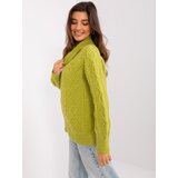 Wool Fashion Italia Sweater-AT-SW-2355-2.30X-olive | Shoptok.si