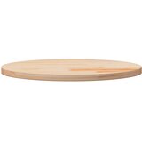  Ploča za stol okrugla Ø 60 x 3 cm od masivne borovine | shoptok.hr
