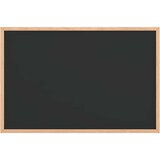 vidaXL Ploča za pisanje s crnim okvirom od punog borovine 60x40 cm | shoptok.hr
