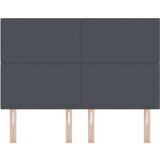  Uzglavlje S jednostavnim dizajnom tamno sivo 160 cm od korduroja | shoptok.hr