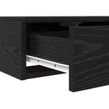  Ladice za krevet s ladicama Crni hrast 160 x 36,5 x 16,5 cm | shoptok.hr