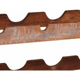  Stalak za vino Smeđa 100 x 45 x 33 cm Čvrsto reciklirano drvo | shoptok.hr