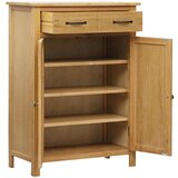 vidaXL ormarić za cipele od masivne hrastovine 76 x 37 x 105 cm | shoptok.hr