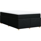  Krevet box spring s madracem crni 120 x 190 cm od tkanine | shoptok.hr
