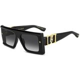 Dsquared2 D20169/S 807/9O ONE SIZE (64) Črna/Siva | Shoptok.si