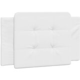 Maison Chic posteljno vzglavje - vzglavna omarica - vzglavna stranica bela 90 cm umetno usnje, (21703916) | Shoptok.si