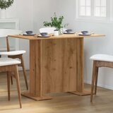 vidaXL Blagovaonski stol boja hrasta 110x60x75 cm konstruirano drvo | shoptok.hr