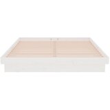  Okvir za krevet od masivnog drva bijeli 140 x 190 cm | Eponuda.ba