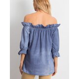 Factory Price Blouse-PL-BZ-4032.11-dark blue | Shoptok.si