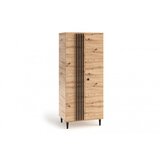 ADRK Dvovratna garderobna omara LIVIA 10, hrast Artisan - HRAST ARTISAN | Shoptok.si