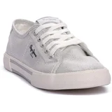 PepeJeans Modne superge RUSPER CLASS SILVER Siva