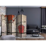 Artgeist PARAVAN 225/172/3 cm svetlo rdeča, bež | Shoptok.si