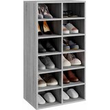  Stalak za cipele boja hrasta 54x34x100,5 cm konstruirano drvo Smeđa | Shoptok.si