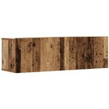  3-dijelni zidni set TV ormarića staro drvo 100x30x30 cm | shoptok.hr