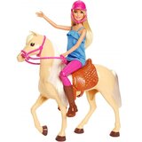 Barbie jahalni komplet z lutko (FXH13) | Shoptok.si