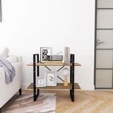 vidaXL ormarić za knjige s 2 razine smeđi 80x30x70 cm masivna borovina | shoptok.hr