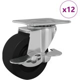  Kaster 12 pcs Crna i srebrna 50,7 x 50,7 x 24,4 mm | shoptok.hr