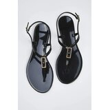 Trendyol Shoes Ženske sandale Takss25Sd00065, Crne Cene