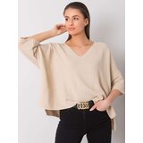 RUE PARIS Sweater-269-SW-15515.03-light beige | Shoptok.si