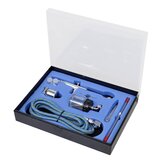  Set zračnih kistova sa staklenom posudom i mlaznicama 0,2/0,3/0,5 mm | Eponuda.com