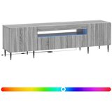  LED TV kabinet Siva Sonoma Konstruirano drvo | shoptok.hr