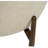DAN-FORM Denmark Krem fotelja od bouclé tkanine Glam – | shoptok.hr