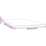  Nadmadrac 100 x 220 x 5 cm | shoptok.hr