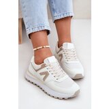 Boto Women's Sports Shoes Made Of Eco Leather Beige Berieta | shoptok.hr