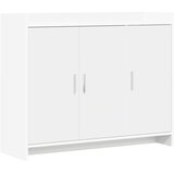 vidaXL Strani šal Bela 98,5 x 33 x 80 cm Inženirski les, (5000253199) | Shoptok.si