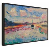  Slika - Henri Matisse – Canal du Midi 120x80 U crnom drvenom okviru | shoptok.hr