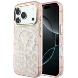  maska guess iml leopard glitter triangle magsafe za iphone 17 pro/ 18 pro pink Cene
