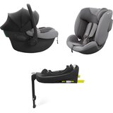 Kinderkraft ENDURA 3v1 Modularni sistem avtosedež + baza, Siva | Shoptok.si