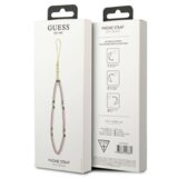 Guess gustpearu zapestnica / obesek za telefon - heishi beads lila | Shoptok.si