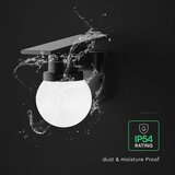  LED solarna zidna svetiljka LED/3,7V 3000/4000/6400K IP54 1800 mAh crna + daljinski upravljač | Eponuda.com