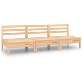  Vrtna sedežna garnitura 3-delna trdna borovina, (20676650) | Shoptok.si