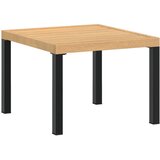  Set vrtnih klupa s jastucima 4 kom crni čelik obložen prahom | shoptok.hr
