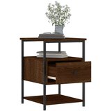  Noćni ormarići 2 kom boja hrasta 40x42x56 cm konstruirano drvo | shoptok.hr