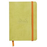  Notes A6, Rhodiarama soft, s gumicom, diktando crte, zeleni Slike