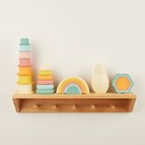bieco Silicone Rainbow duga za slaganje 12 m+ Tropical Vibes 6 kom | shoptok.hr