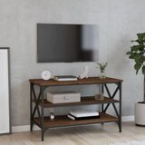 The Living Store TV omarica rjavi hrast 80x40x50 cm inženirski les - TV Omarica, (21430758) Cene