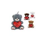 Plišani medić sa srcem LOVE – 15 cm nježnosti i slatkoće Bijela | shoptok.hr