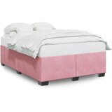 Furnova Posteljni okvir roza 140x190 cm žamet, (21931522) | Shoptok.si