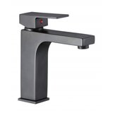 Inter Ceramic slavina za umivaonik jasmina 1008866 mjed mat crna | shoptok.hr