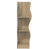  Kotna polica Sonoma hrast 34 x 33 x 102 cm Inženirski les, (5000307253) | Shoptok.si