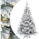 vidaXL Umestno božično drevo med 300 LED Zelena 180 cm PE in PVC | Shoptok.si